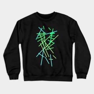 Abstract Scifi Design Crewneck Sweatshirt